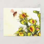 「肉食葉書」 ポストカード (正面)