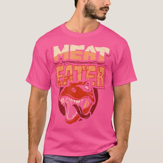 肉食Tレックス恐竜 Tシャツ (正面)