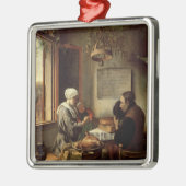 肉1660年の前の優美 メタルオーナメント (左)