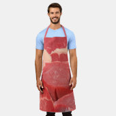 肉 エプロン (着用した状態)