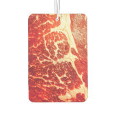 肉 カーエアーフレッシュナー (裏面)