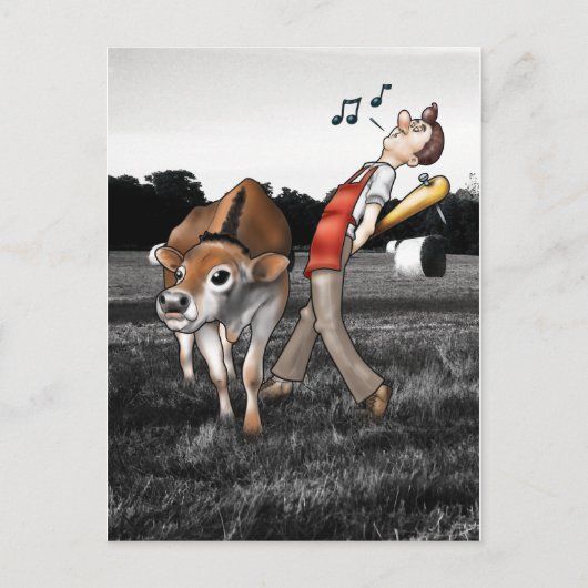 肉！ ポストカード (正面)