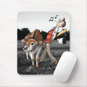 肉! マウスパッド-芸術のプリント マウスパッド (マウス)