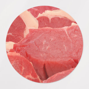 肉 ラベル
