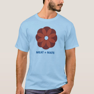肉 + 仲間のTシャツ Tシャツ