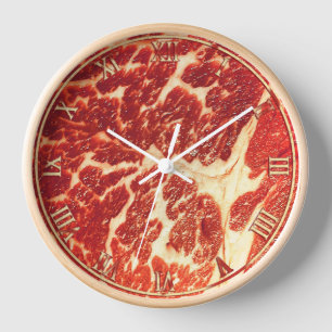 肉 壁時計