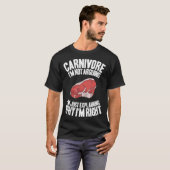肉Iはケト性ダイエットKeto Carnivoreを議論していない Tシャツ (正面フル)