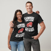 肉Iはケト性ダイエットKeto Carnivoreを議論していない Tシャツ (ユニセックス)