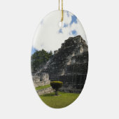 肋骨のマヤのChacchobenのマヤの台なし セラミックオーナメント (右)