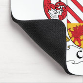 肋骨の家紋 マウスパッド (コーナー)