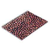 肌のシームレスな模様 ノートブック (左側)