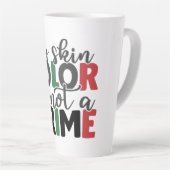 肌の色は罪ではない カフェラテマグ (右アングル)