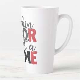 肌の色は罪ではない カフェラテマグ