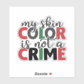 肌の色は罪ではない シール (シート)