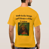 肌の色 Tシャツ (裏面)