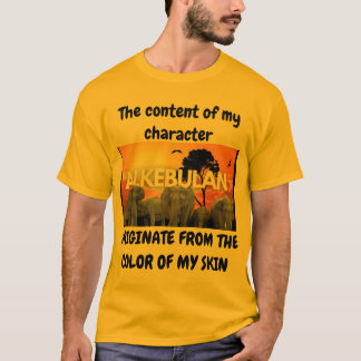 肌の色 Tシャツ