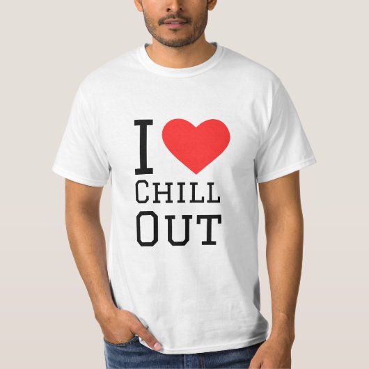 肌寒いのが好きだ Tシャツ (正面)
