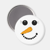 肌寒い顔 マグネット (正面/裏面)