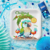 肌寒く焼けること ペーパープレート (パーティー)