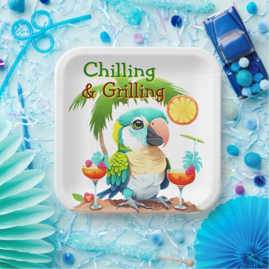 肌寒く焼けること ペーパープレート (パーティー)