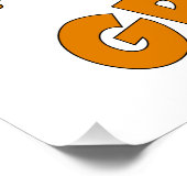 肌寒さと焼きカスタムのカラーポスター ポスター (コーナー)