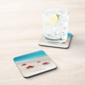 肌寒さ – カスタマイズ可能なかわいいコルク コースター (右側)