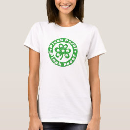 肌色証明セントパトリックデー Tシャツ