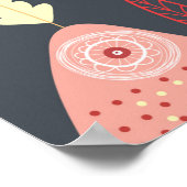 肌触りの秋の森 ポスター (角)