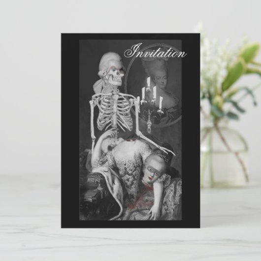 肖像画 招待状 (スタンド正面)