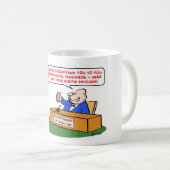 肘はプロモーションの正教授を修繕します コーヒーマグカップ (正面右)