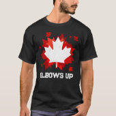 肘を上げる Tシャツ (正面)
