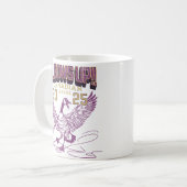 肘を上げろ!カナダグースカナダホッケー文化 コーヒーマグカップ (正面左)