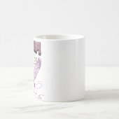 肘を上げろ!カナダグースカナダホッケー文化 コーヒーマグカップ (中央)