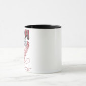 肘を上げろ!カナダグースカナダホッケー文化 マグカップ (中央)