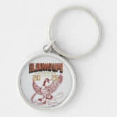 肘を上げろ！カナダリーグカナダゲーゼ キーホルダー (正面)