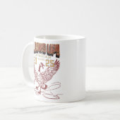 肘を上げろ！カナダリーグカナダゲーゼ コーヒーマグカップ (正面左)