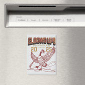 肘を上げろ！カナダリーグカナダゲーゼ マグネット (インサイチュ (食洗機))