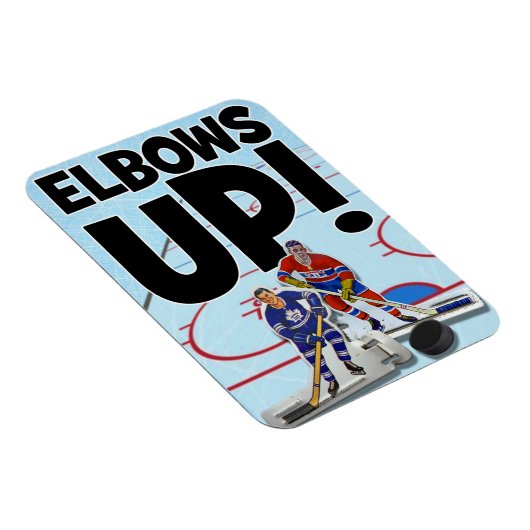 肘を上げろ! マグネット (右側)