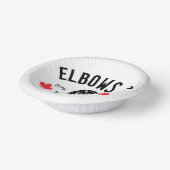 肘を上げろ！紙丼 ペーパーボウル (傾斜あり)