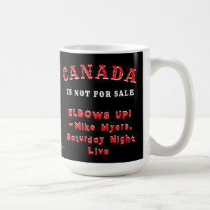 肘を上げろ!RoseWritesによるMike Myers Mug コーヒーマグカップ