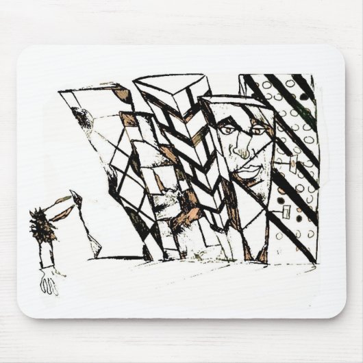 肘スパイク マウスパッド (正面)