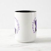 肘掛け椅子の研究者マグ マグカップ (中央)