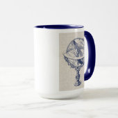 肘頭球 マグカップ (正面右)