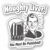 肝いけな：罰せられるべきだ シール (正面)