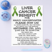 肝がん特典型フライヤー チラシ (シングル)