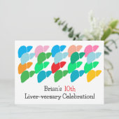 肝カスタム数珠 招待状 (スタンド正面)