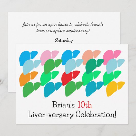 肝カスタム数珠 招待状 (正面/裏面)