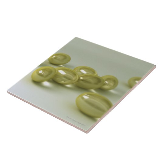 肝油のカプセル タイル (側面)