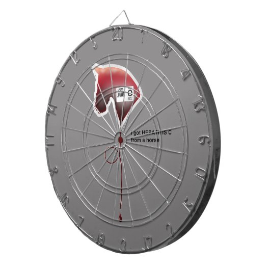 肝炎 ダーツボード (正面右)