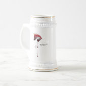 肝炎 ビールジョッキ (正面左)